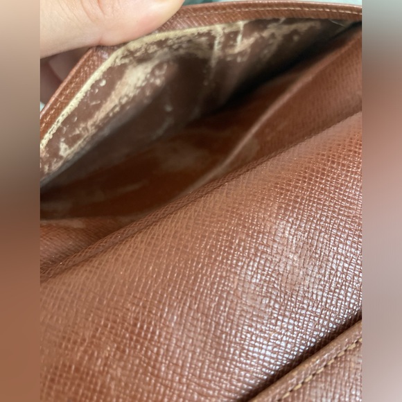 💕Authentic 💕Loius Vuitton Monogram wallet vintage bifold button coin - Picture 13 of 15